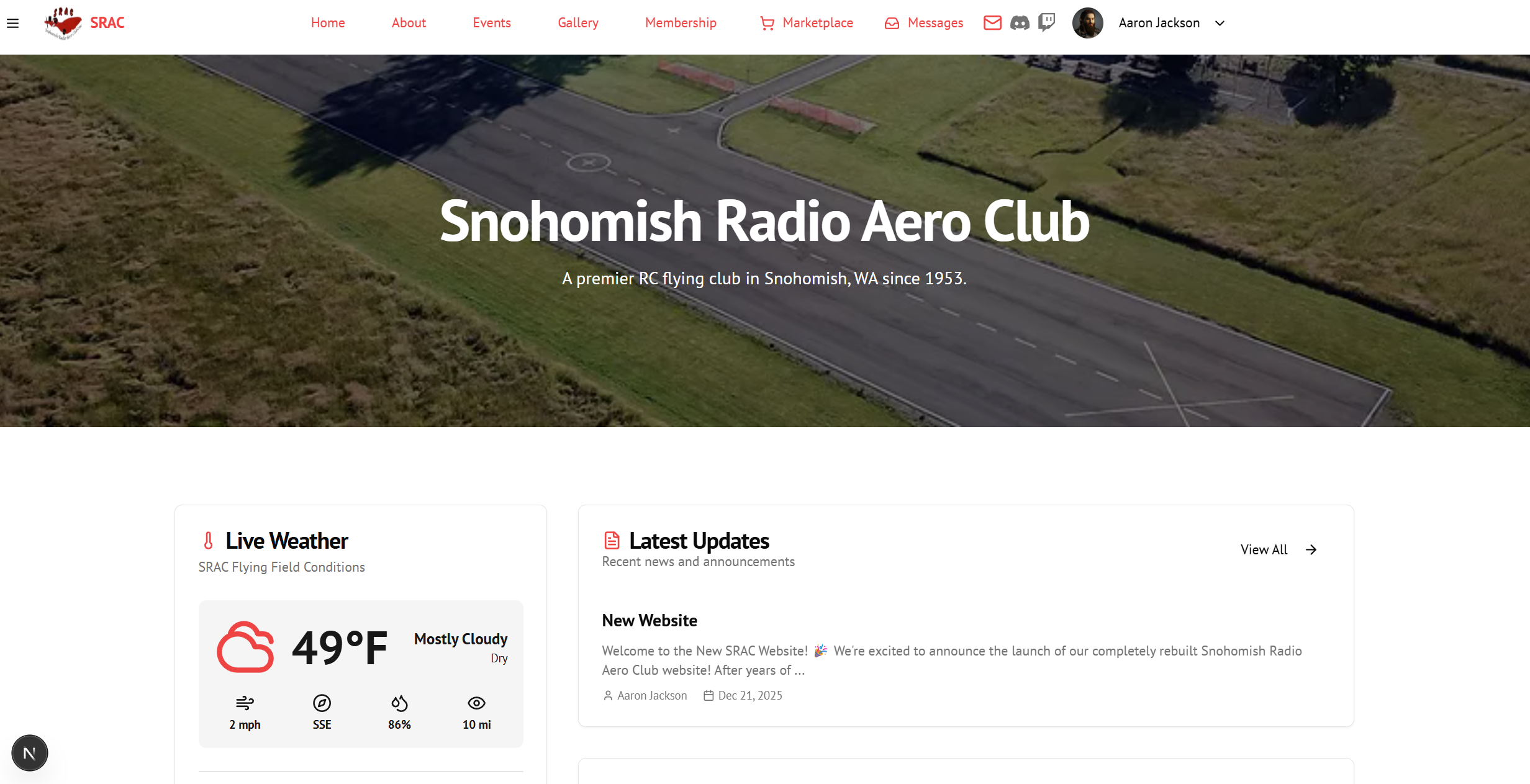 Cover image for Snohomish Radio Aero Club